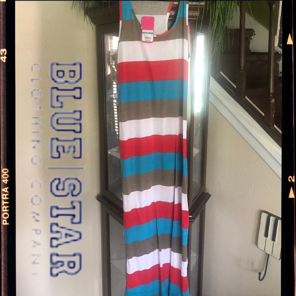 Blue star  Clothing company maxi dress